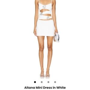 superdown White Mini Dress